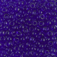 Miyuki seed beads 6/0 - Transparent cobalt 6-151